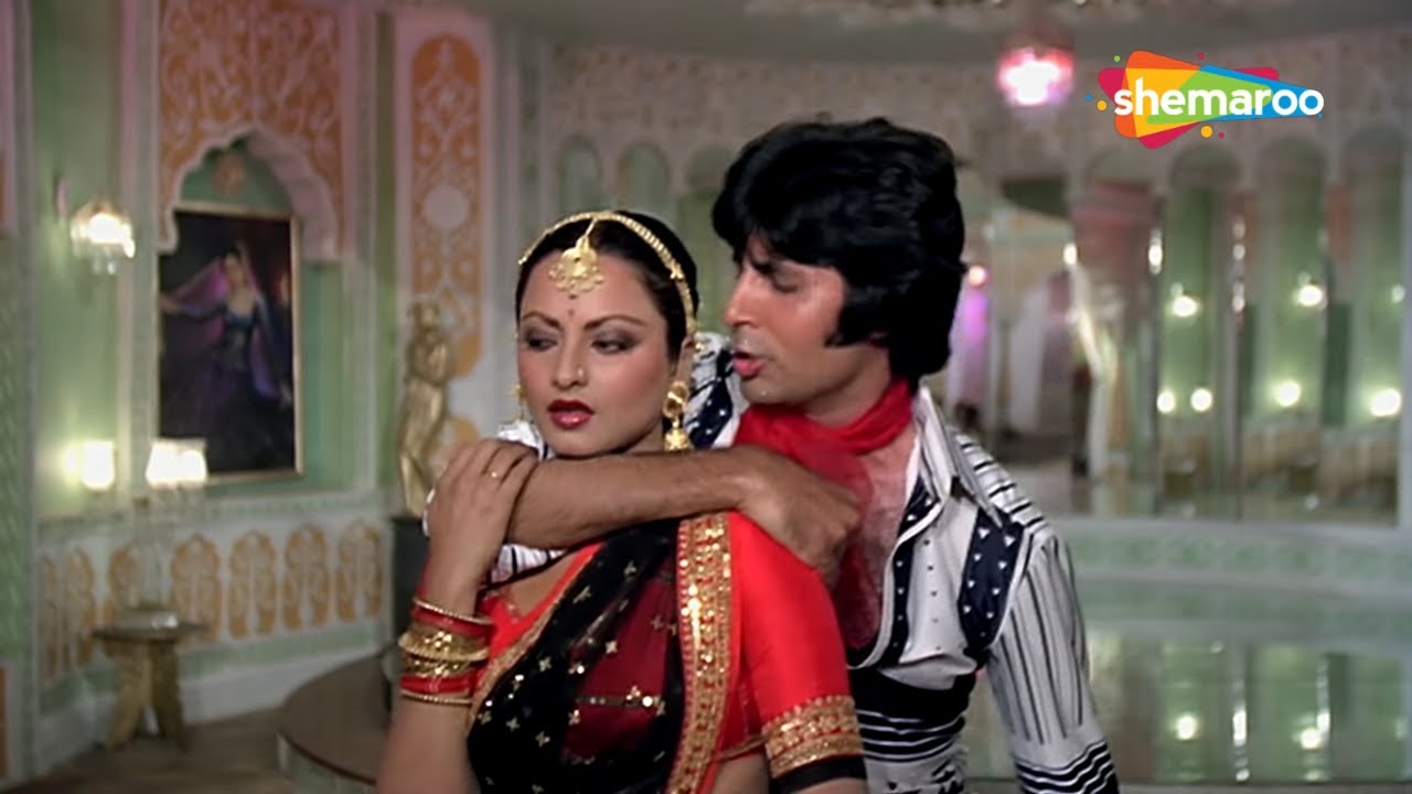 Atharaa Baras Ki Tu | Classic 1979 Bollywood Song | Amitabh Bachchan & Rekha | HD