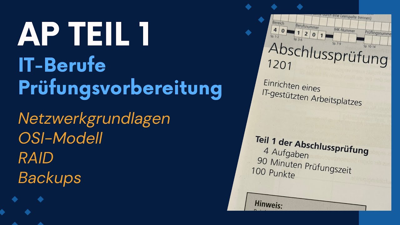 AP Teil 1: Technische Grundlagen für IT-Berufe – Effiziente Prüfungsvorbereitung 🖥️