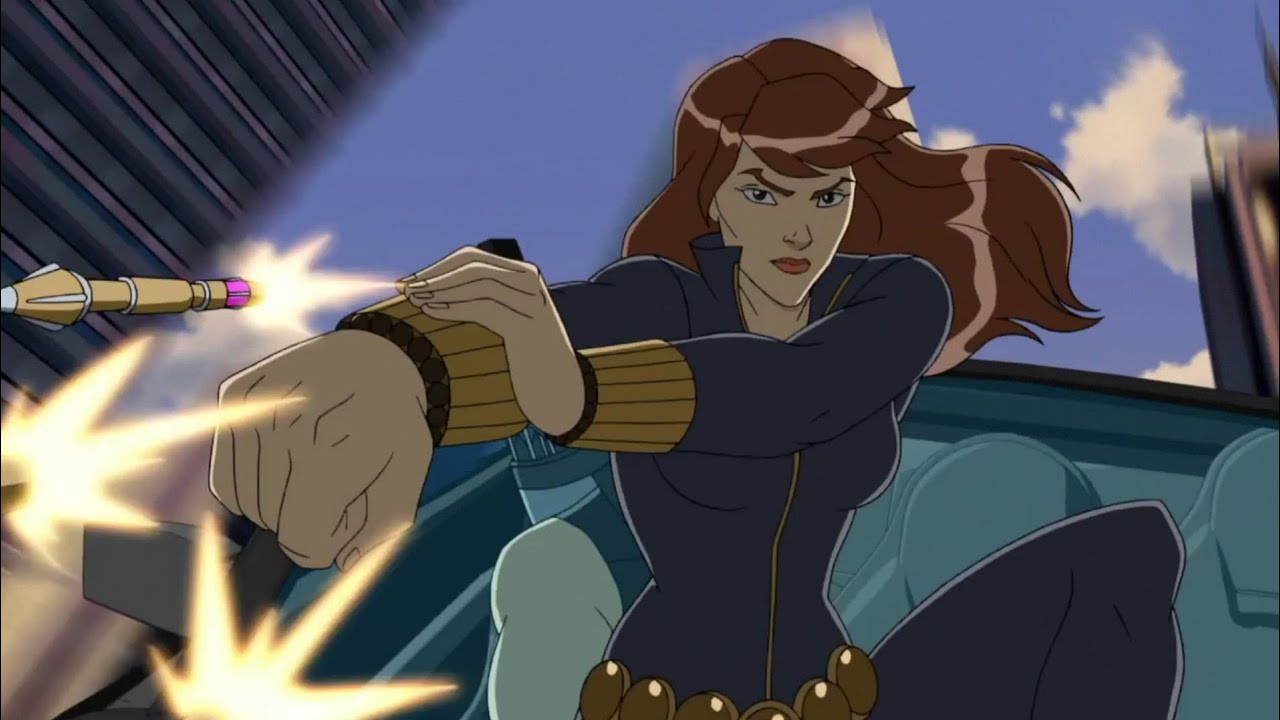 Black Widow Epic Fight Scenes | Avengers Assemble S01 π·οΈ