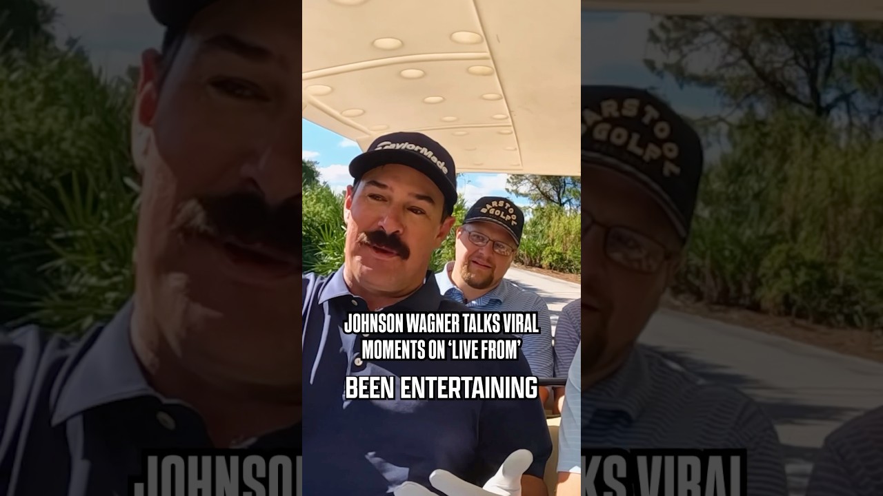Johnson Wagner's Viral Moments Turn ‘Live From’ into Must-See TV After Major Tournaments 🎥