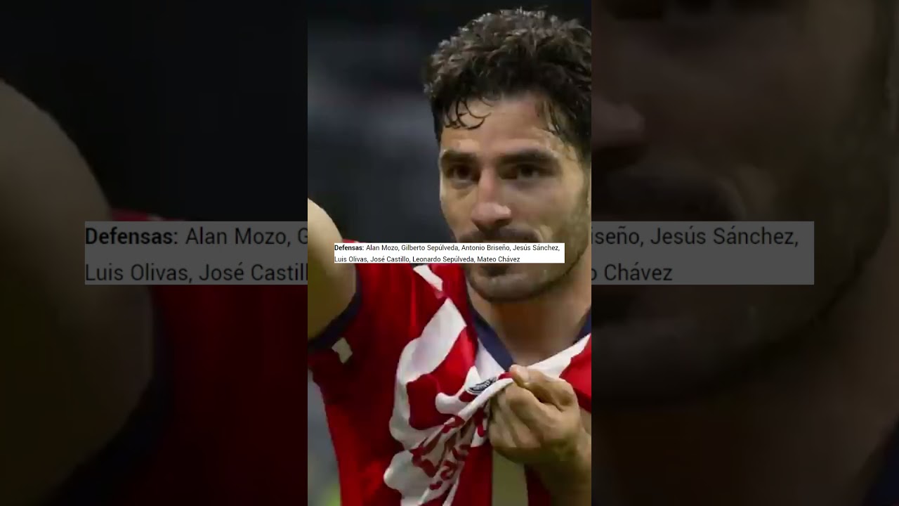 Convocatoria Chivas Leagues Cup ⚽