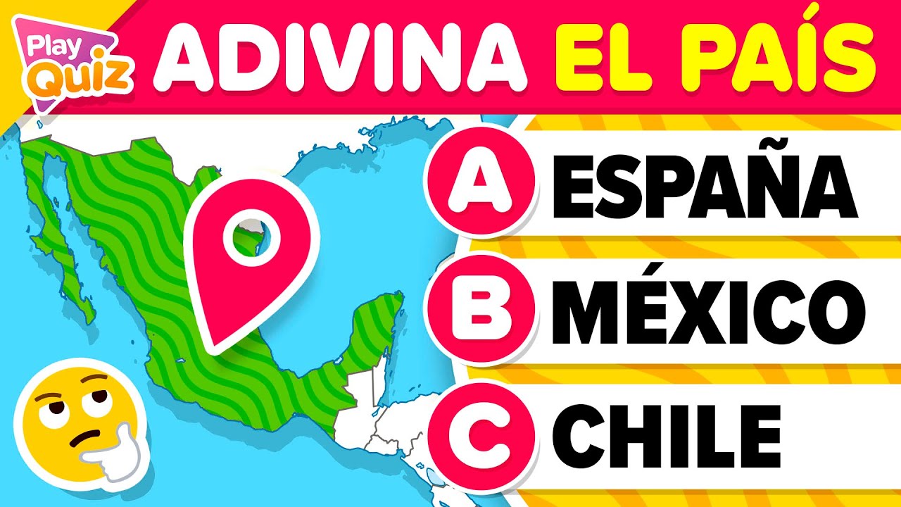 Adivina el País por su Silueta | Test de Geografía en PlayQuiz