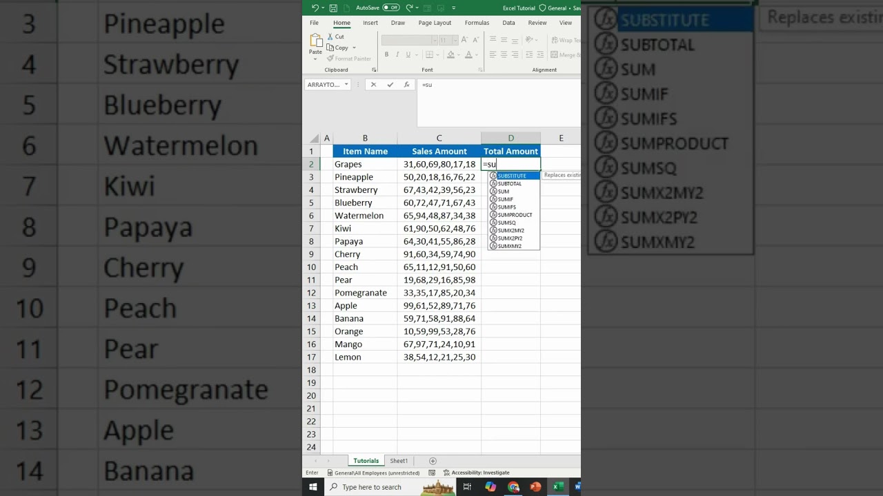 Must-Know Easy Excel Trick 📊