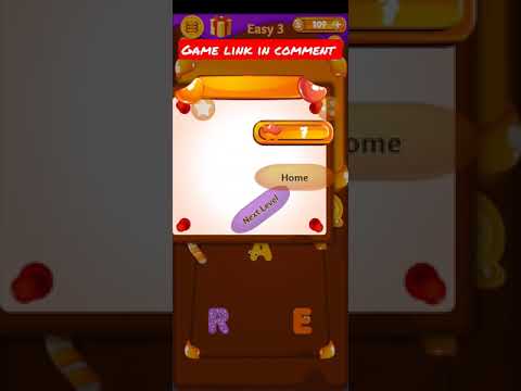 Word Connect Puzzle Game #LinkInComment