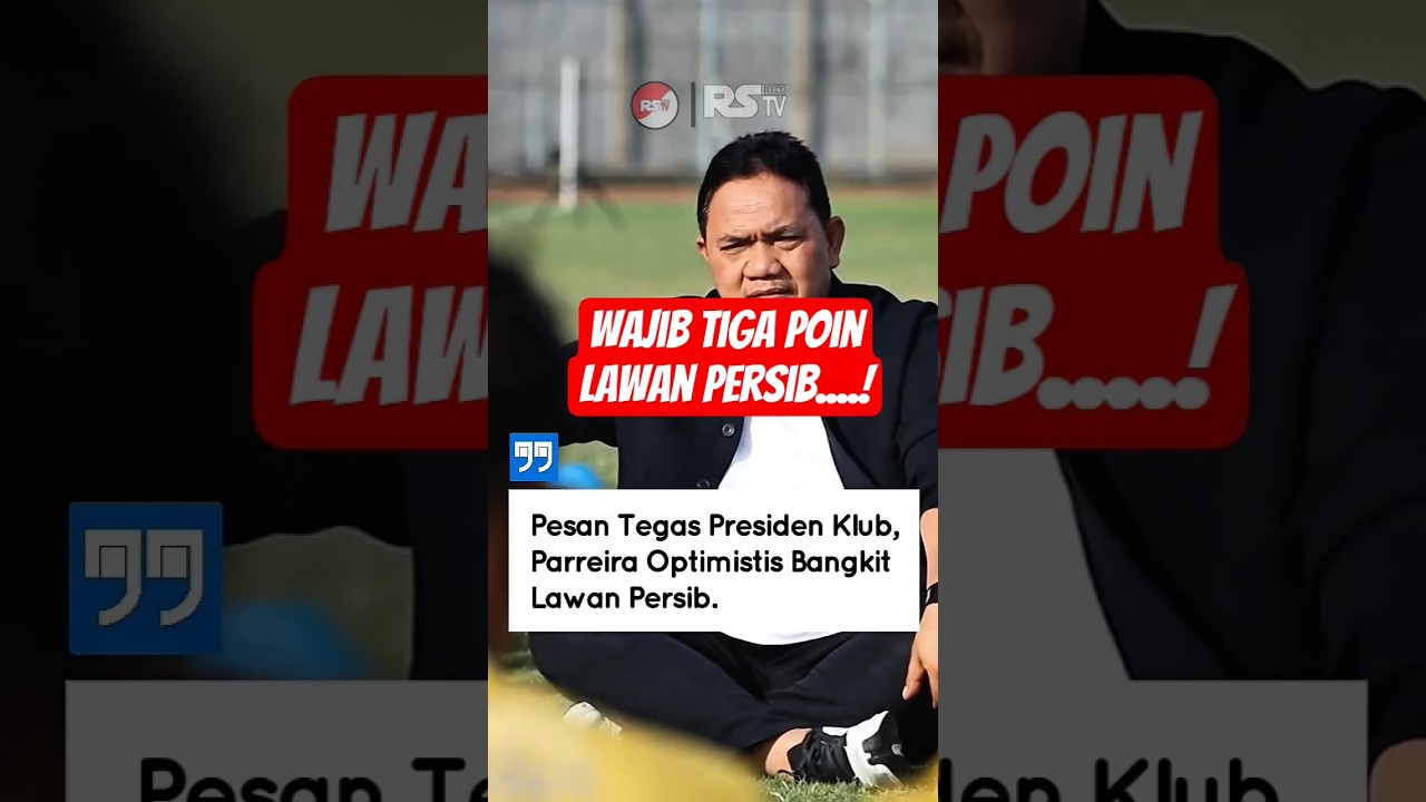 Presiden Madura United Tegaskan Pesan Penting âš½
