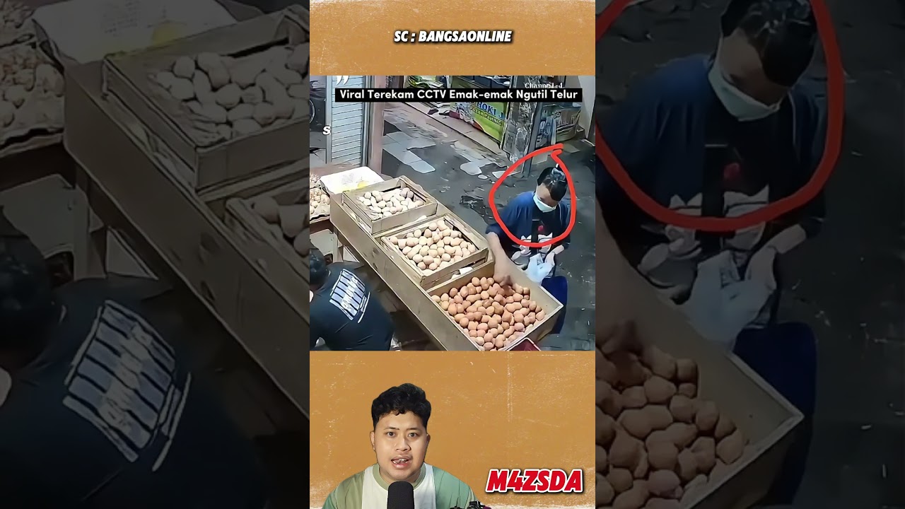 Viral Nenek-Nenek Suka Mencuri Telur! 🥚