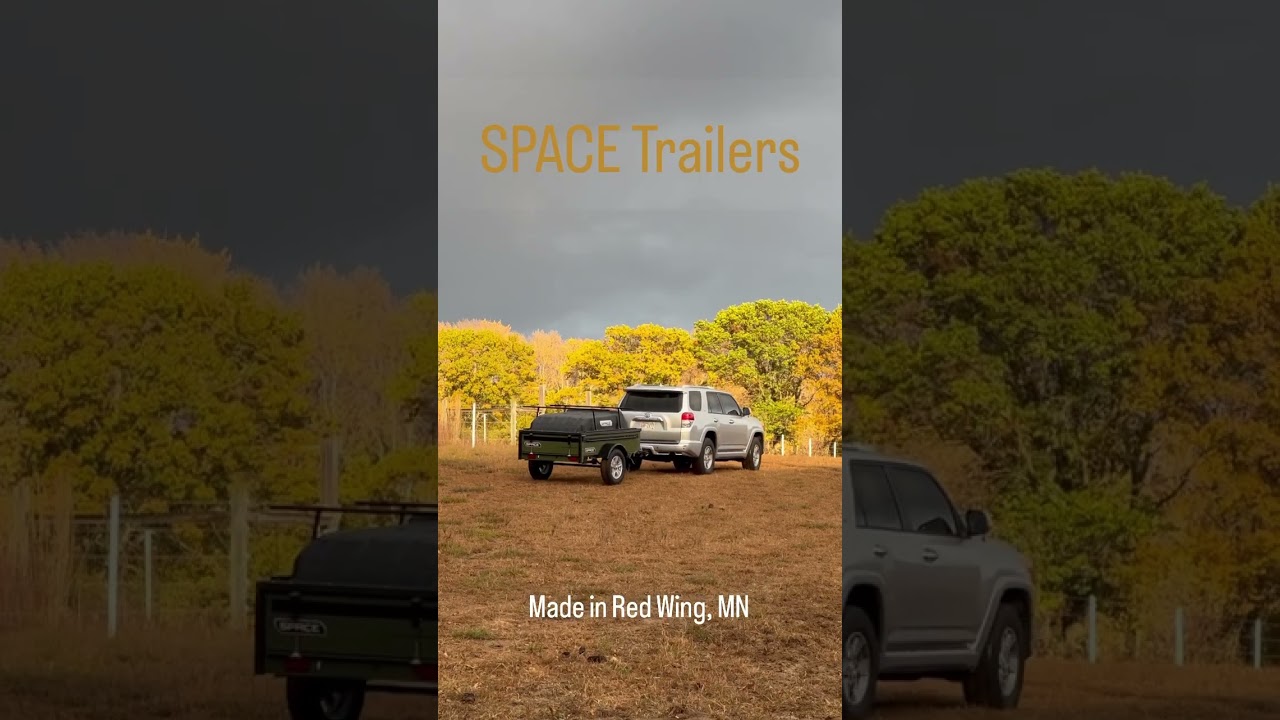 Travel better this fall with a SPACE TRAILER