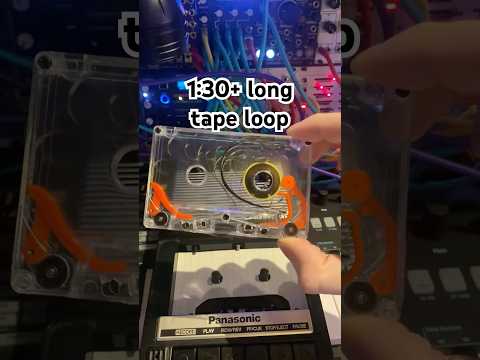 Breaking the 90 second barrier with this cassette tape loop