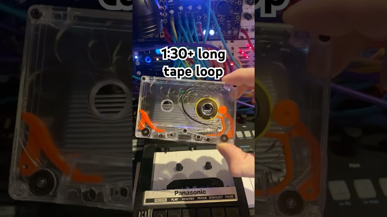 How I Broke the 90-Second Barrier with a DIY Cassette Tape Loop 🎶