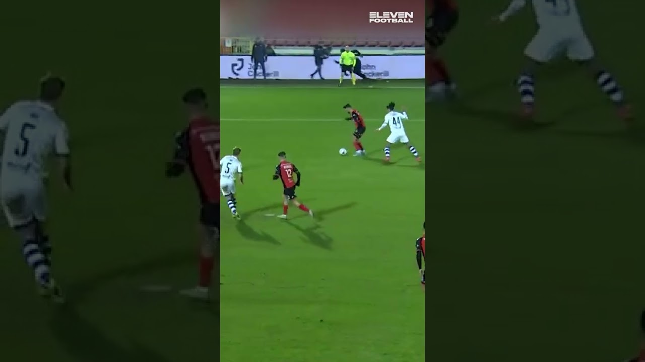 Incredible Assist by Mikautadze for R.F.C. Seraing ⚽ #Shorts