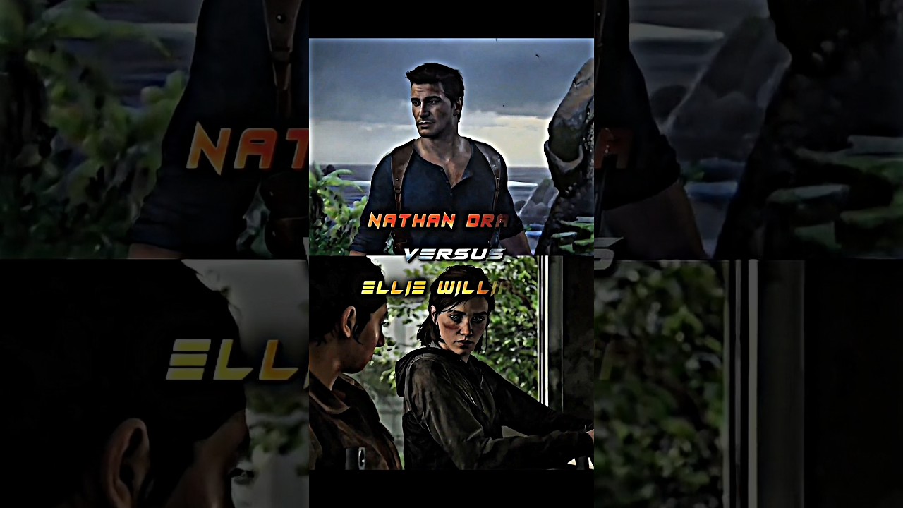 Nathan Drake vs Ellie Williams 🆚 1v1 Battle