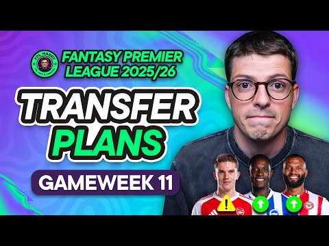 MY FPL GW11 TRANSFER PLANS! π Gyokeres scored and Injured? π€ | Fantasy Premier League Tips 2025/26