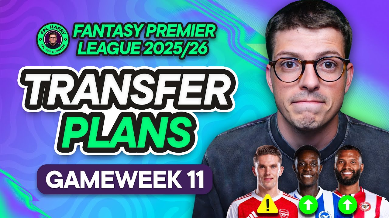 FPL GW11 Transfer Strategies 🚀: Gyokeres Injury & How to Adjust Your Team
