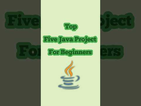Top Five Java Project for Beginners 💡💡 #java #projectideas #javaprject