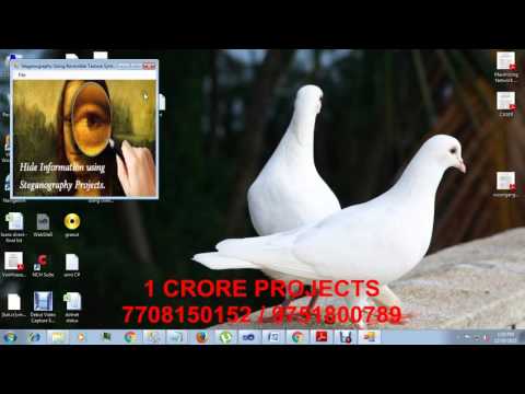 Steganography Using Reversible Texture Synthesis | 1 Crore Projects