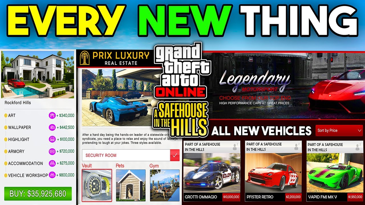 GTA 5 Mansions DLC: All New Features & Updates 🏡