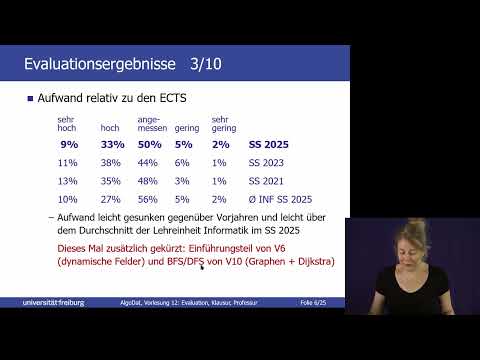 Algorithmen und Datenstrukturen im SS 2025, Vorlesung 12