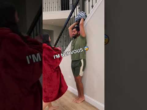 Tied My Husband & TICKLED HIM!!! | #shorts