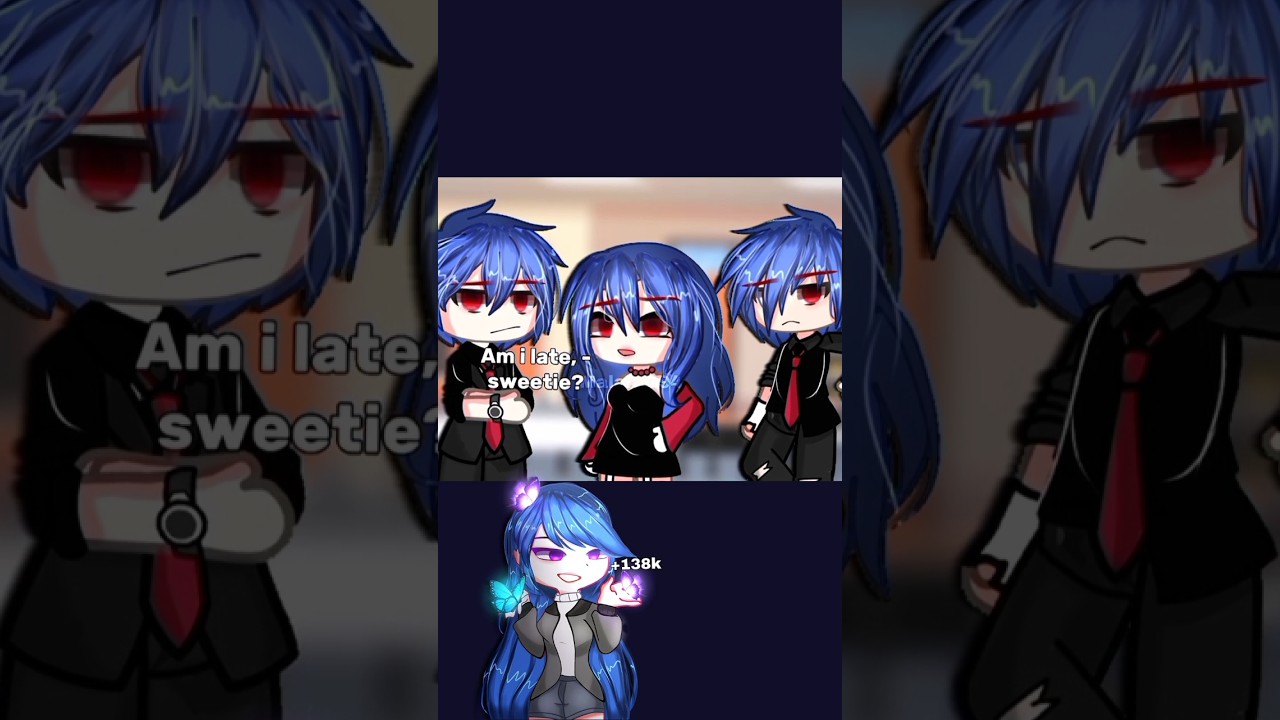 Blue Family Gacha Meme 🌟 | Trending Gacha Life Moments by Malak G94