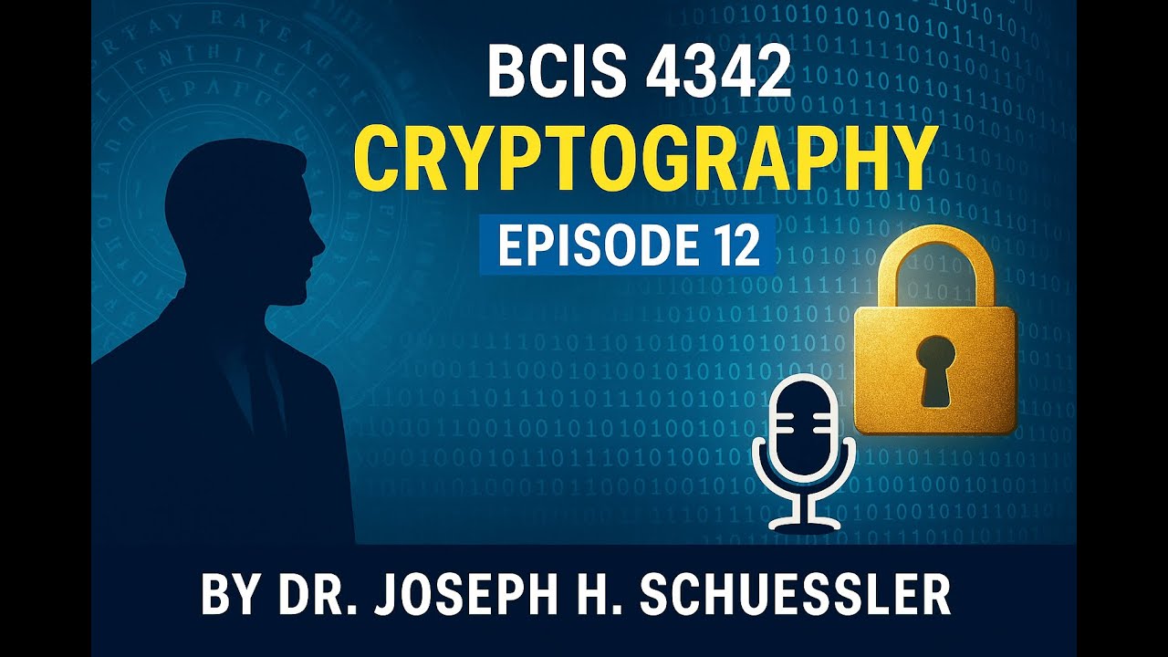 Episode 12: Unlocking the Secrets of Cryptography from Ancient Ciphers to Modern Cybersecurity 🔐