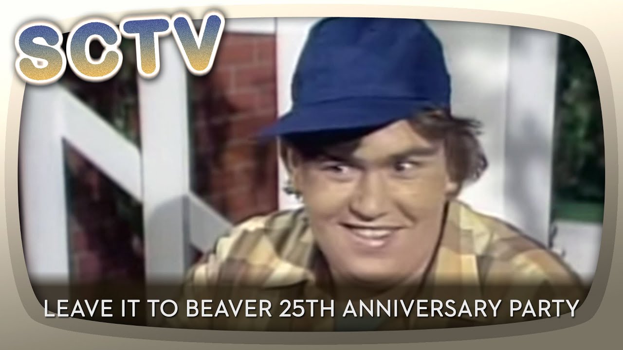 John Candy, Catherine O'Hara, Joe Flaherty | SCTV | Leave it to Beaver 25th Anniversary Party