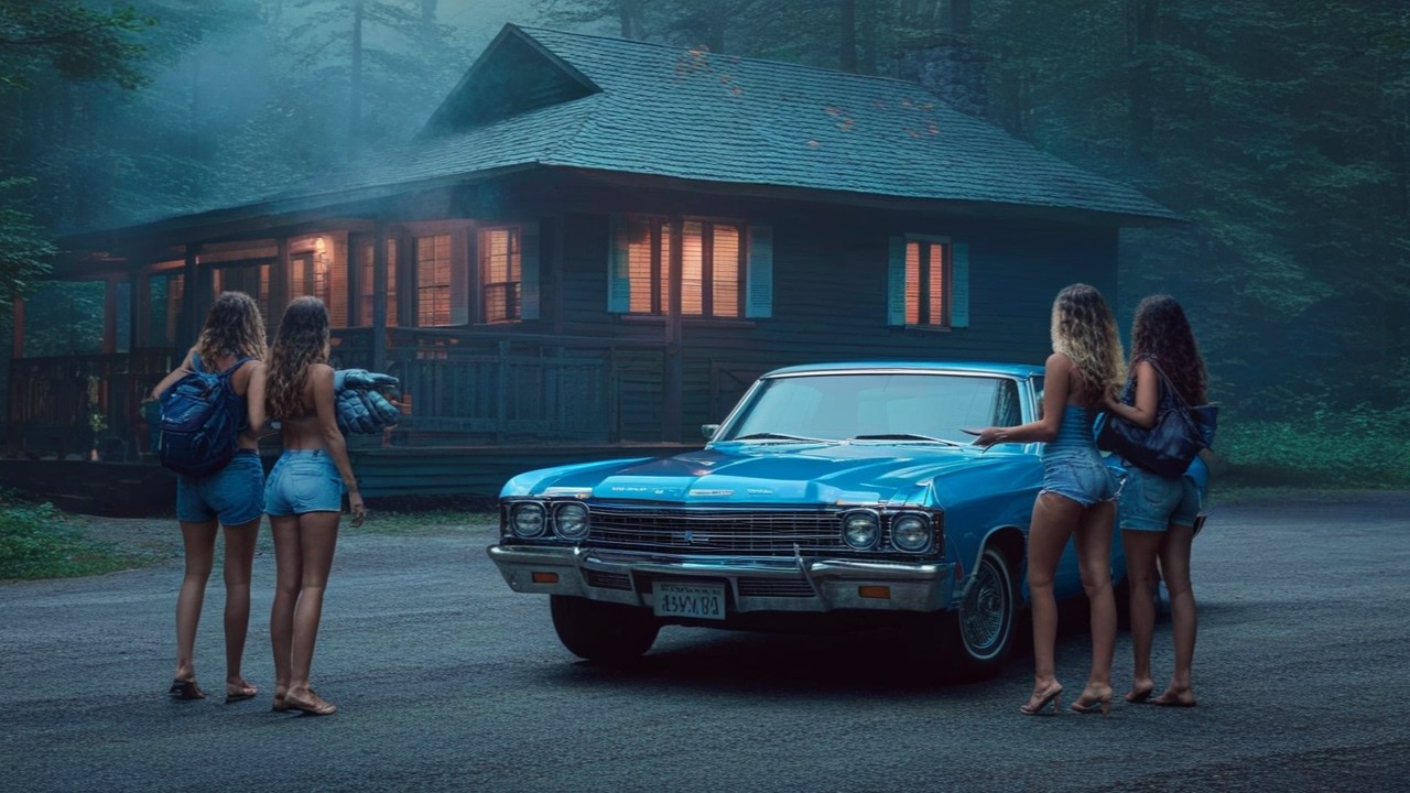 Thrilling Hollywood Horror: Stranded in a Cabin with a Deadly Stranger πͺ