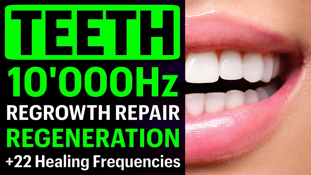 Regrow Teeth Fast with Healing Vibration 🦷
