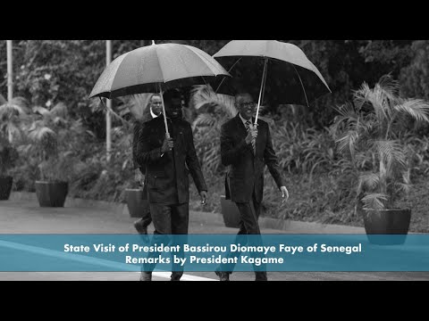 State Visit of President Bassirou Diomaye Faye of Senegal | Remarks by President Kagame