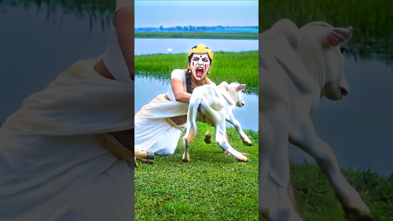 Zombie Attack on Mother Cow and Calf 🧟