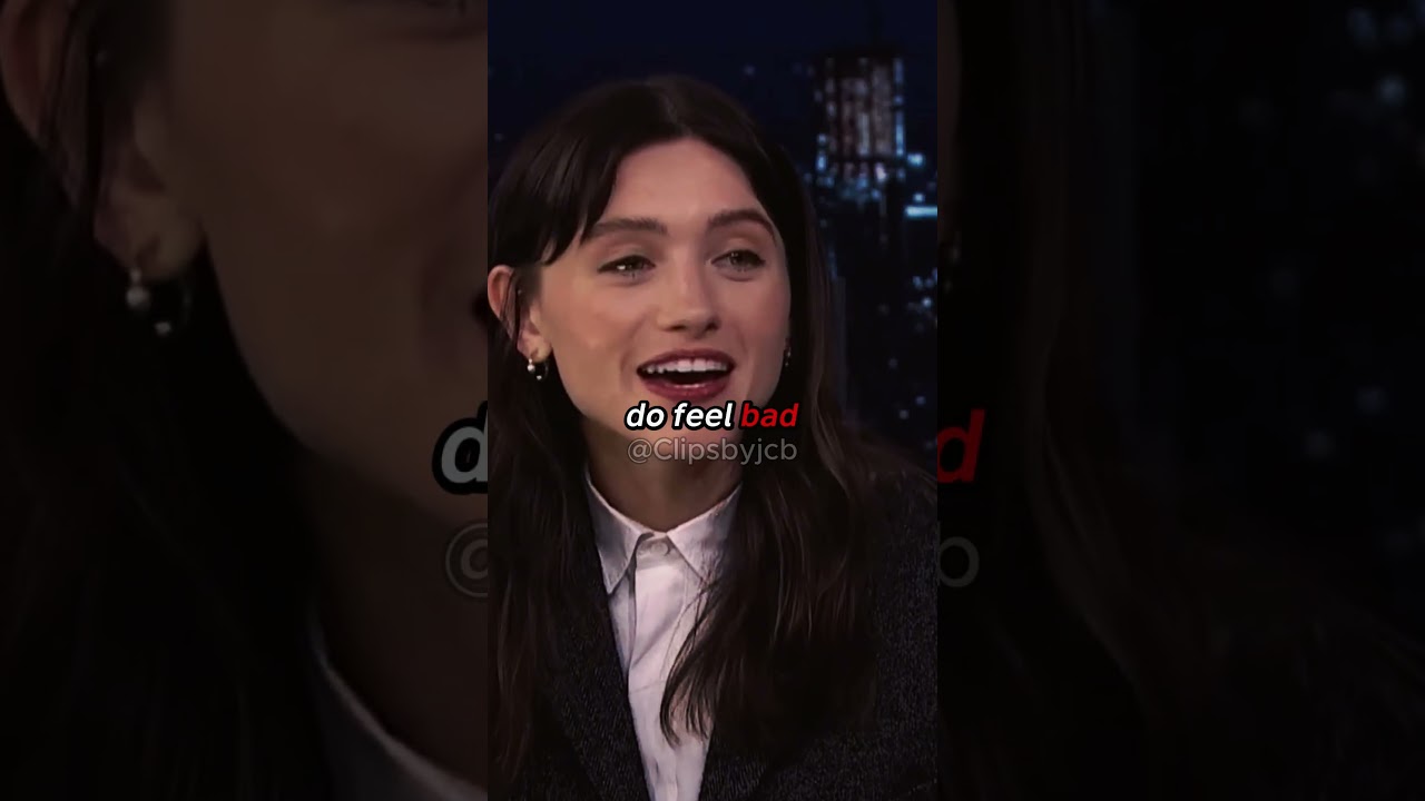 Natalie Dyer Reveals Her Crush on a Co-Star in Stranger Things ❤️