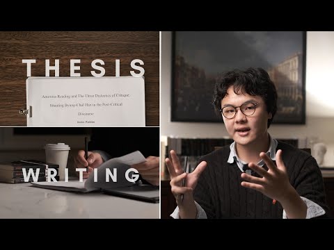 How To Write A High-Scoring Thesis