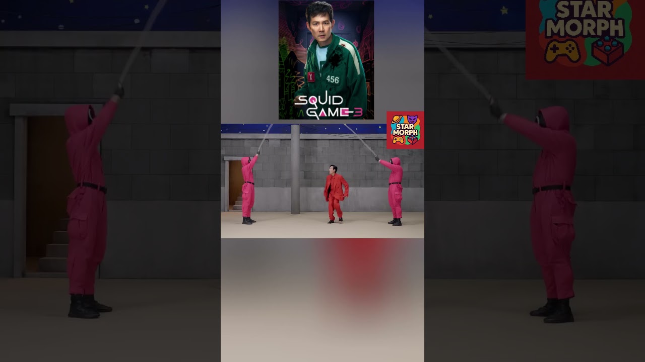 Squid Game Cast Takes on Fun Jump Rope Challenge! 🤸‍♂️