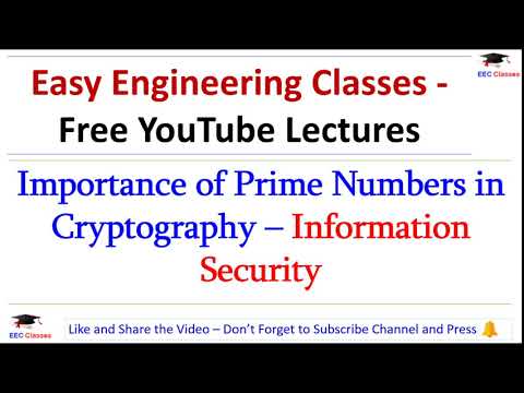 Importance of Prime Numbers in Cryptography | Information Security Lectures Hindi