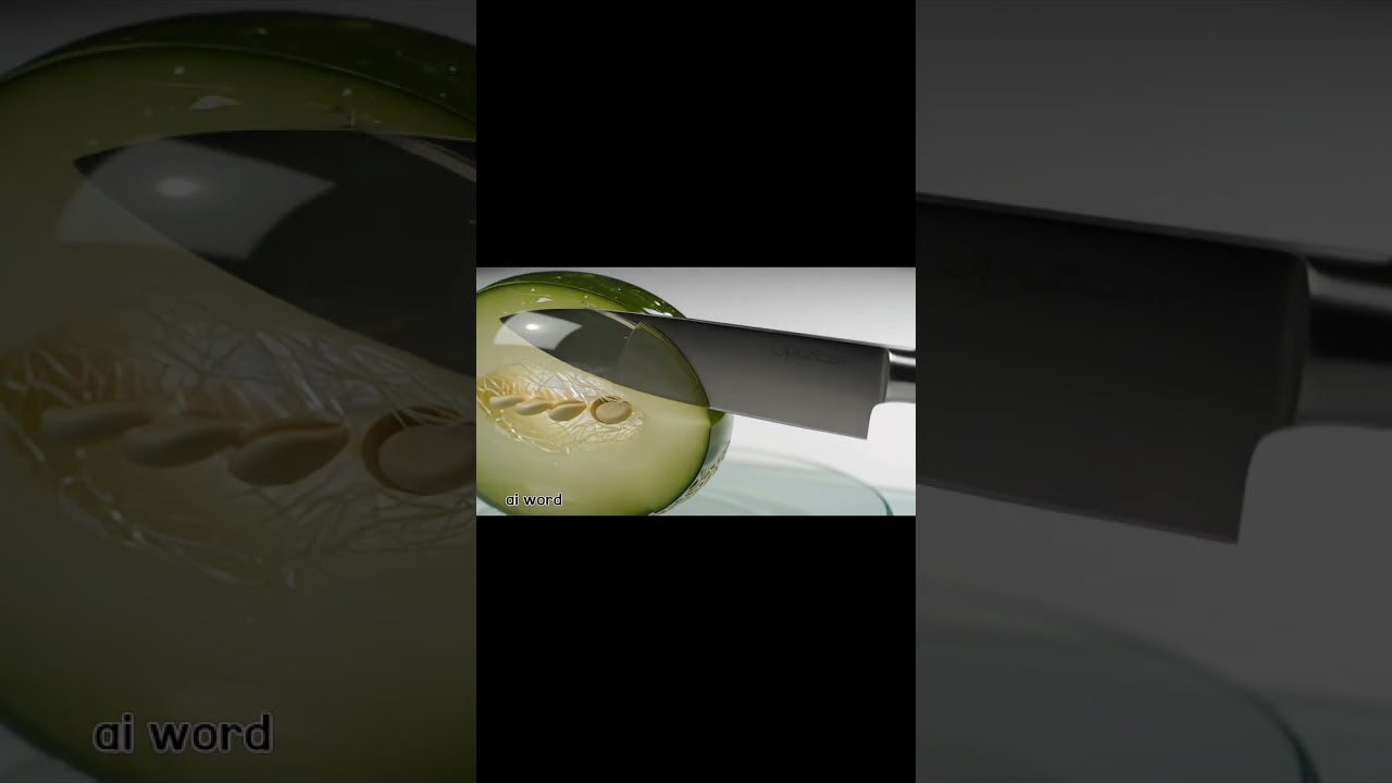 Mesmerizing Melon Cutting | Satisfying ASMR & Food Trend 🍈