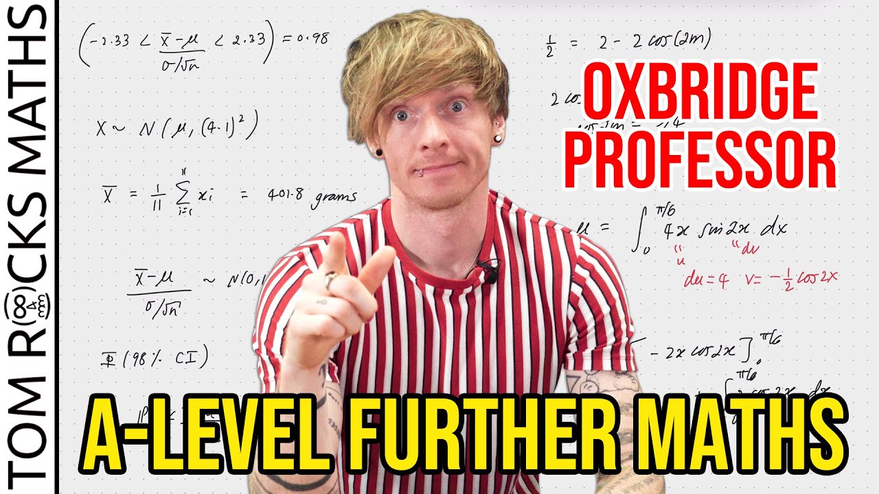 Oxford Mathematician Tackles High School A-Level Further Maths Exam 🧮