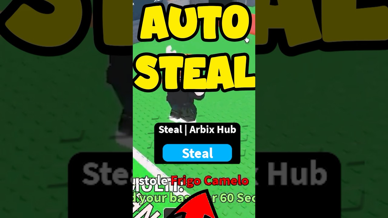 Steal a Brainrot Script 2025 – Instant Steal, Auto Lock, Infinite Cash!