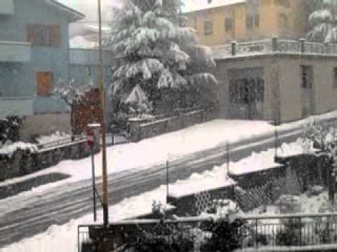 Neve a Cingoli, Italy ❄️