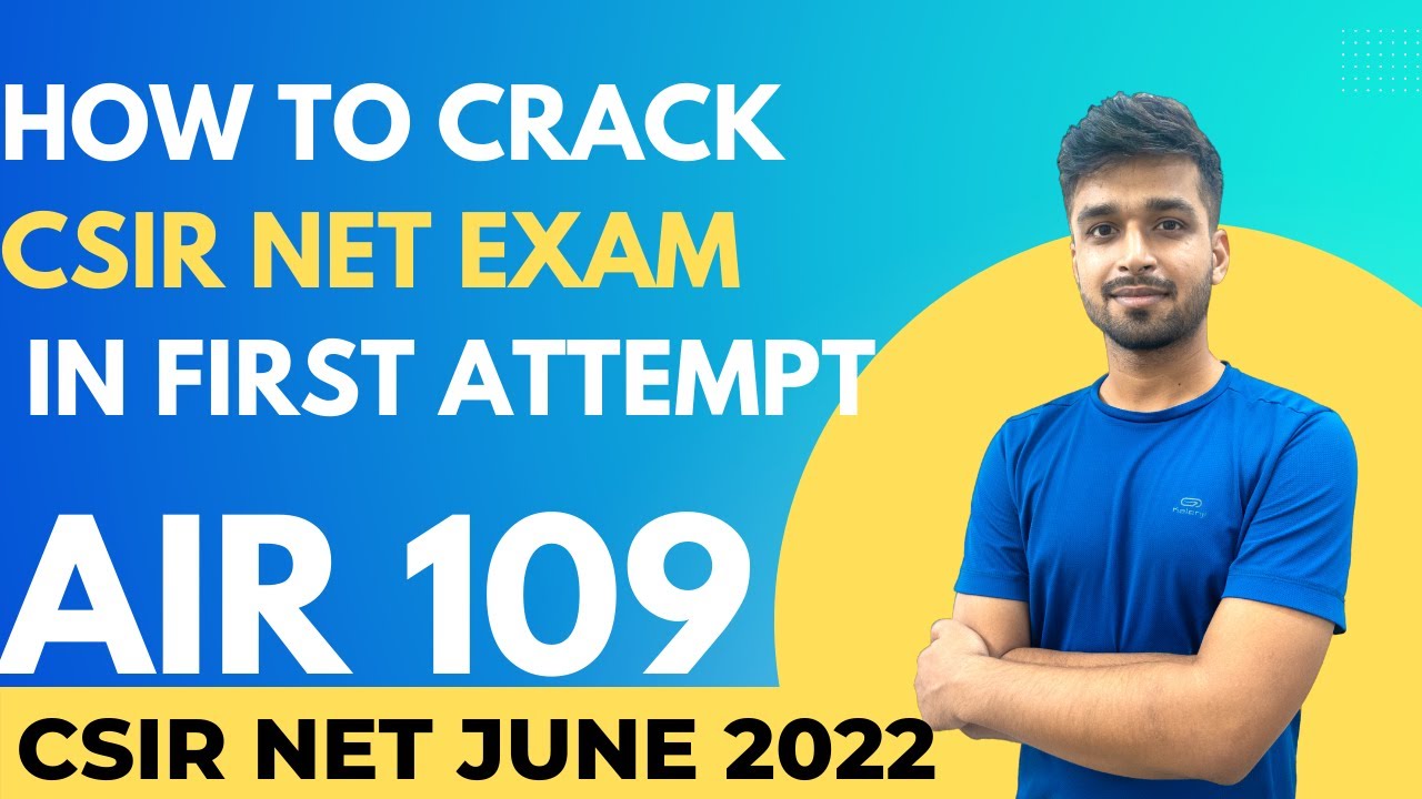 Strategies to Crack CSIR NET Exam on First Attempt | AIR 109 | VIVEK MATHS