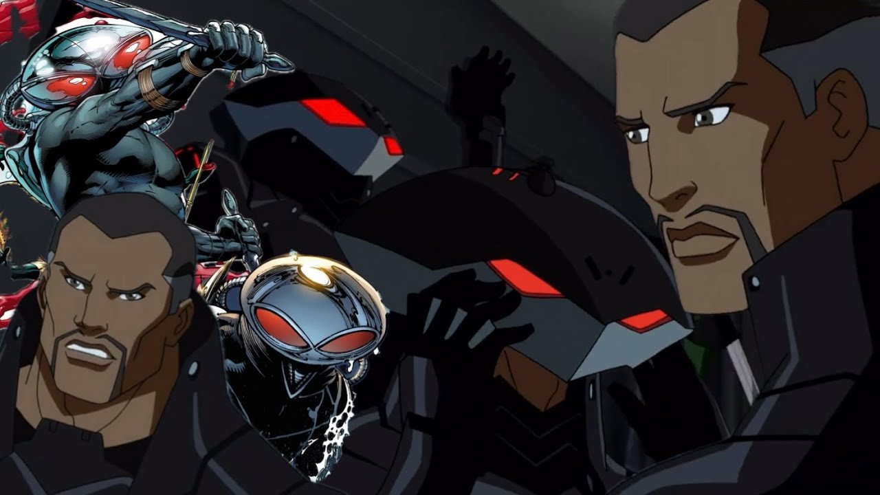 Black Manta - Epic Fight Scenes & Powers | Young Justice S2 Part 1 🦑