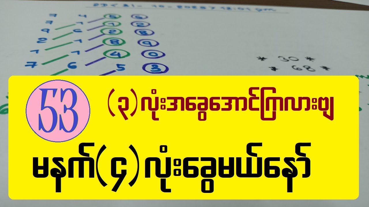 မနက်ဖန်အောင်ကြလား? 4 လုံးခွေကြည့်ပြီးအတူပျော်ကြမယ်! 🎉