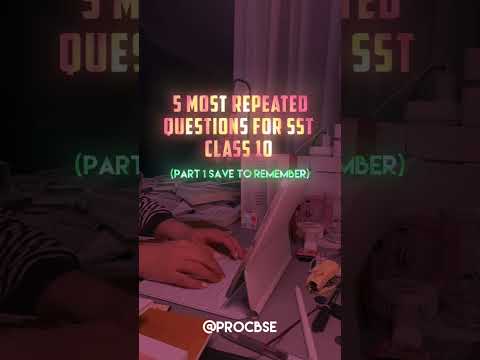 HERE ARE 5 MOST IMPORTANT QUESTIONS OF SOCIAL SCIENCE CLASS 10 ( 2024-25 )