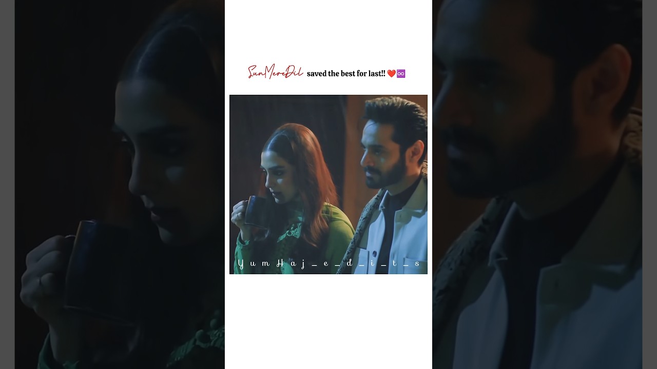 Sun Mere Dil ❤️😭#youtubeshorts #wahajali #mayaali #shorts #viralvideo #sunmeredil #trending