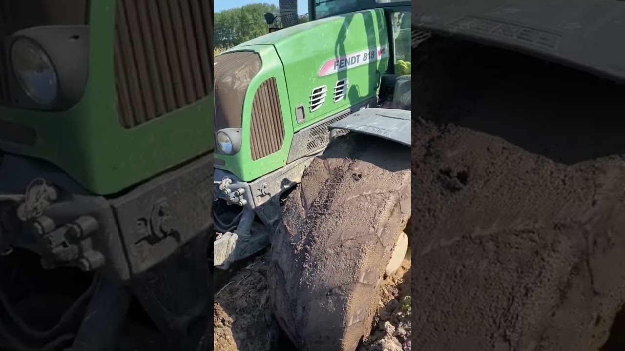 Tracteur Fendt en action sur la ferme 🚜