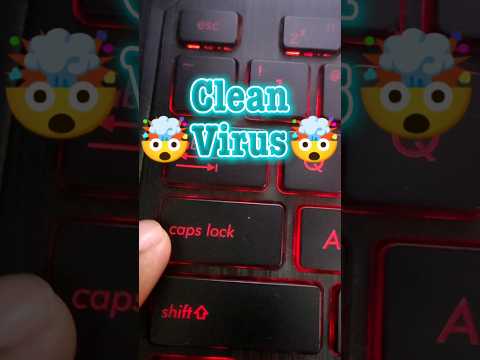 This will Clean Virus from your PC 😱😱 #shorts #windows