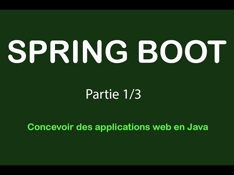 Créer un site Web en Java avec Spring Boot - Partie 1/3