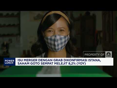 Isu Merger Dengan Grab Dikonfirmasi Istana, Saham GoTo Sempat Melejit 8,2% (YoY)