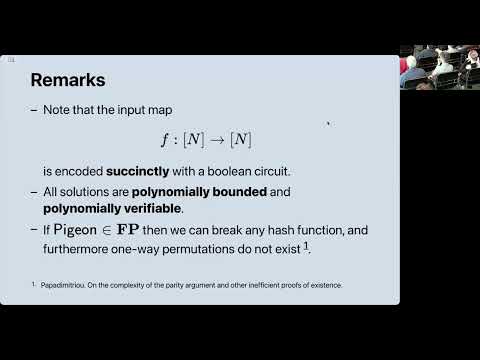 Oberwolfach 2413: Propositional Proof Complexity and TFNP (Robert Robere)