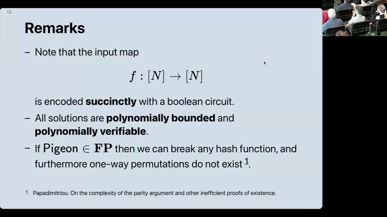 Exploring Propositional Proof Complexity & TFNP at Oberwolfach 2413 🧠
