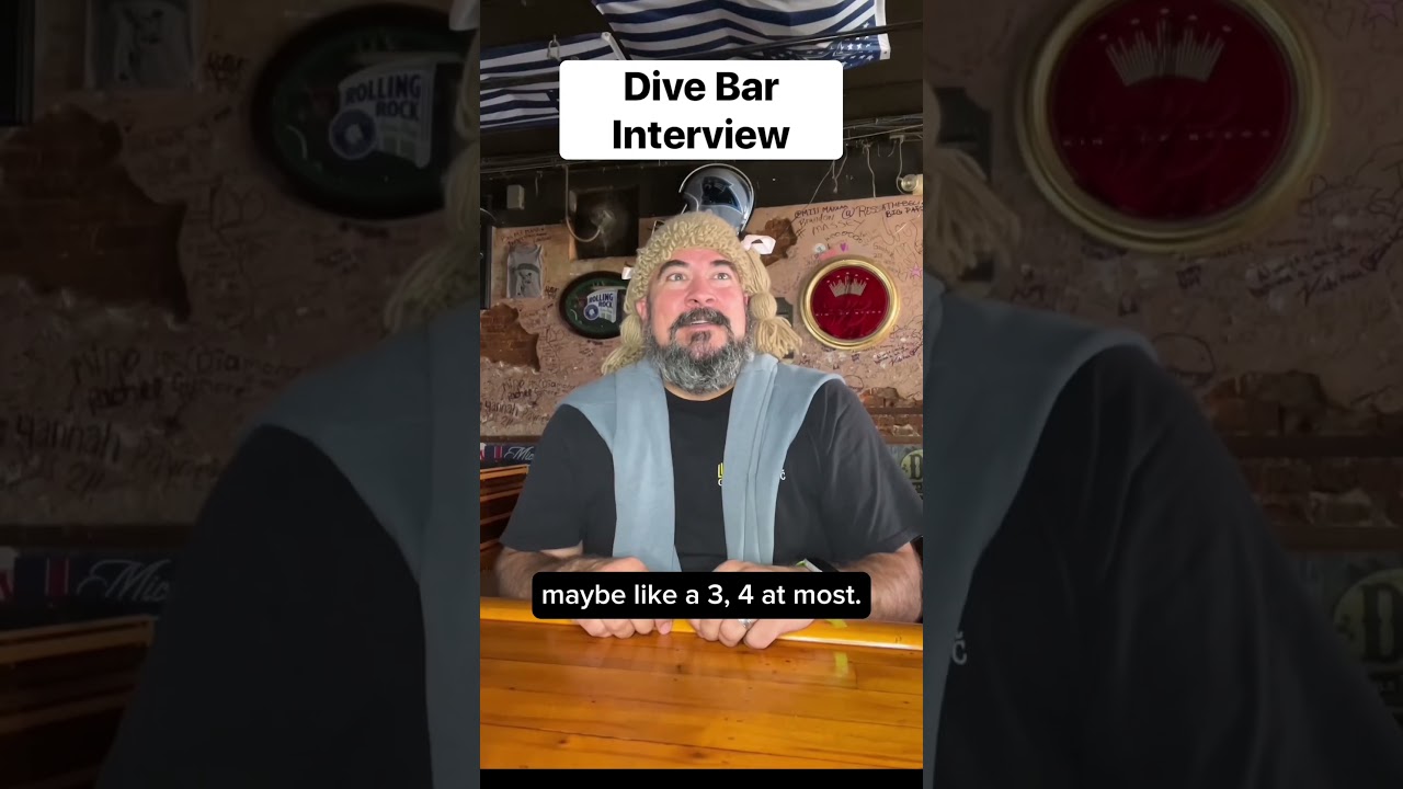 The Dive Bar Interview Process 🍻