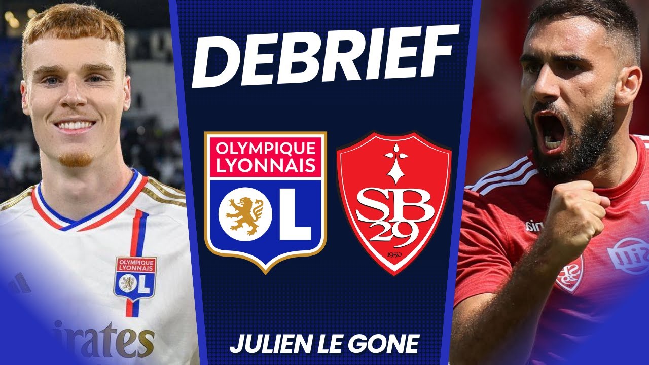 Incroyable Match Lyon 4-3 Brest ⚽️ Résumé Épique